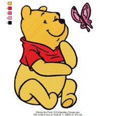 Winnie the Pooh 10 Embroidery Design